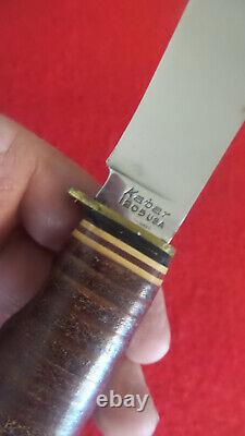 Vintage Kabar 1205 Hunting Knife & Sheath, Unuesd Condition