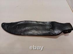 Vintage Kabar 1210 J. Bowie Hunting Fixed Blade Knife & Sheath