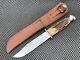 Vintage Kabar Stag Fixed Blade Hunting Fighting Knife