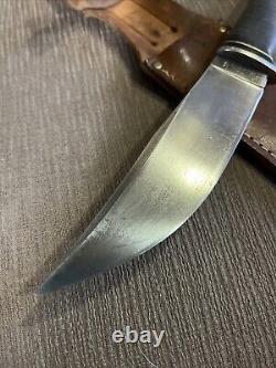 Vintage, Kabar, Union Cutlery Co, Olean NY, Sheath