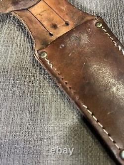 Vintage, Kabar, Union Cutlery Co, Olean NY, Sheath