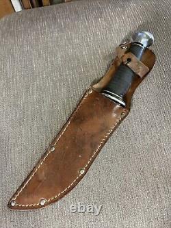 Vintage, Kabar, Union Cutlery Co, Olean NY, Sheath