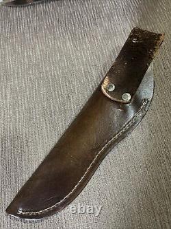 Vintage, Kabar, Union Cutlery Co, Stag, Very Nice, Custom Sheath