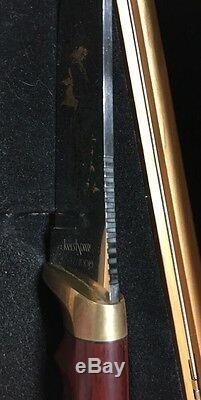 Vintage Kai Japan Kershaw Hunting Dagger Knife Original Box LImited Edition