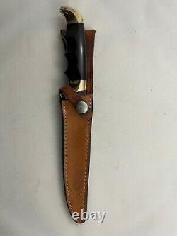 Vintage Kershaw Knife 1031, Original Brown Leather Sheath