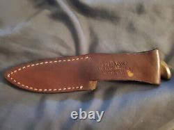 Vintage Kershaw Model 1030 Deer Hunter Knife, Made in Oregon USA by Kai Japan