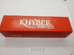 Vintage Khyber 2720 fixed blade knife. NIB. MINT