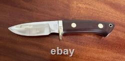 Vintage Khyber Drop Point Hunting Knife #2650 Japan 4 Blade with Sheath