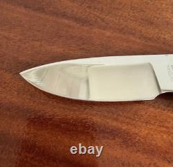 Vintage Khyber Drop Point Hunting Knife #2650 Japan 4 Blade with Sheath