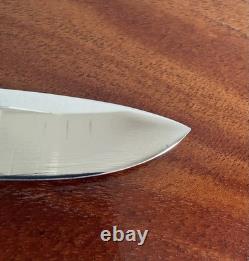 Vintage Khyber Drop Point Hunting Knife #2650 Japan 4 Blade with Sheath