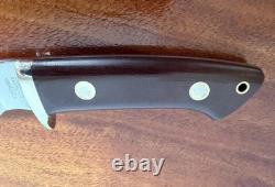 Vintage Khyber Drop Point Hunting Knife #2650 Japan 4 Blade with Sheath