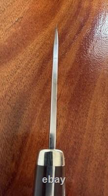 Vintage Khyber Drop Point Hunting Knife #2650 Japan 4 Blade with Sheath