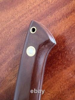 Vintage Khyber Drop Point Hunting Knife #2650 Japan 4 Blade with Sheath