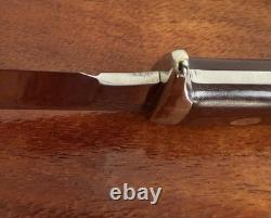 Vintage Khyber Drop Point Hunting Knife #2650 Japan 4 Blade with Sheath