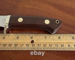 Vintage Khyber Drop Point Hunting Knife #2650 Japan 4 Blade with Sheath