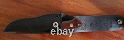 Vintage Khyber Drop Point Hunting Knife #2650 Japan 4 Blade with Sheath