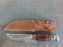 Vintage Kinfolks Trail Master K 380 Fixed Blade Hunting Knife USA