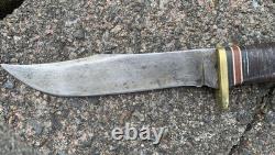 Vintage Knapp Hunting Kit Elko NV. Pat US & Can. With Western L36 Hunting Knife