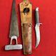 Vintage Knapp Hunting Kit PAT USA Sport Saw & Schrade RLKO NV Knife#A7