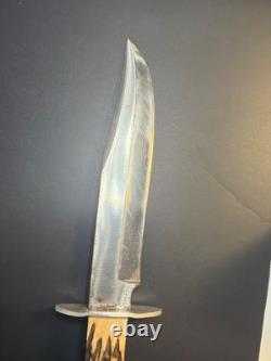 Vintage Kronenkreb Solingen Germany Bowie Knife Large 11