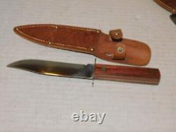 Vintage Kutmaster Ranger Fixed Blade Knife & Axe Set in original box NICE SET