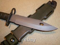 Vintage Lan-Cay Bayonet Knife 1st Generation withoriginal Scabbard