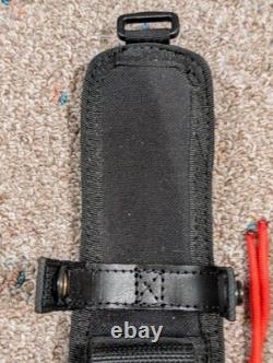 Vintage Lion Steel Knife Fixed Blade Composite Handle Panels withSheath Fantastic