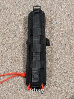 Vintage Lion Steel Knife Fixed Blade Composite Handle Panels withSheath Fantastic