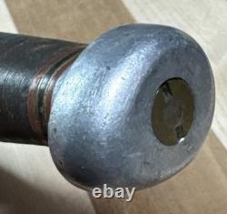 Vintage MARBLE'S GLADSTONE IDEAL FIXED BLADE HUNTING KNIFE withLEATHER SHEATH