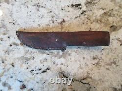 Vintage Marble's Gladstone Fixed Blade Knife with Sheath
