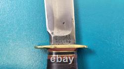 Vintage Marble's Gladstone Mich USA Hunting Knife + Leather Sheath TR764