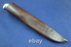 Vintage Marbles Gladstone Knife with Tube Sheath