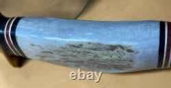 Vintage Marbles Gladstone MI. Fixed Blade Knife 5 Blade