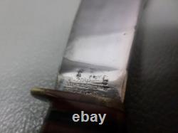 Vintage Marbles Gladstone Mich. U. S. A. Hunting Knife 4 1/2 Blade Pat. 1916