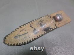 Vintage Marbles Gladstone Mich. U. S. A. Hunting Knife 4 1/2 Blade Pat. 1916