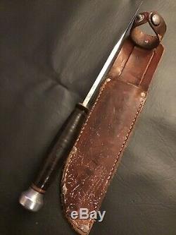 Vintage Marbles Gladstone Mich. USA 6 inch Ideal Hunting Knife