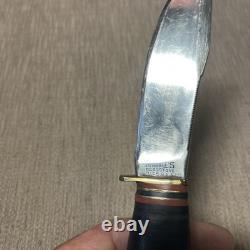Vintage Marbles Gladstone Woodcraft, 1916 Circa, Leather Handle, Sheath
