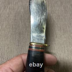 Vintage Marbles Gladstone Woodcraft, 1916 Circa, Leather Handle, Sheath