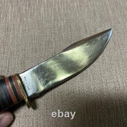 Vintage Marbles Gladstone Woodcraft, 1916 Circa, Leather Handle, Sheath
