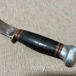 Vintage Marbles Gladstone Woodcraft, 1916 Circa, Leather Handle, Sheath