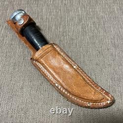 Vintage Marbles Gladstone Woodcraft, 1916 Circa, Leather Handle, Sheath
