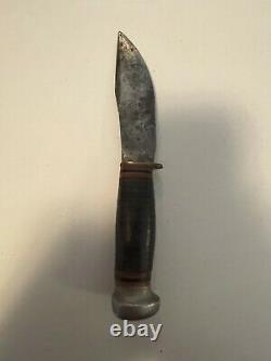 Vintage Marbles USA Fixed Blade Hunting Knife