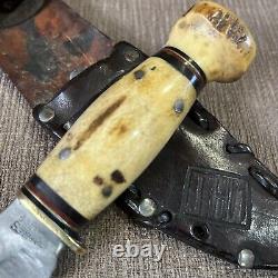 Vintage, Marbles Woodcraft, Stag, Pat'd 1916, Orig. Customized Sheath