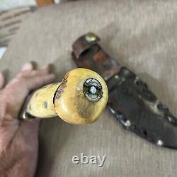 Vintage, Marbles Woodcraft, Stag, Pat'd 1916, Orig. Customized Sheath