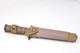 Vintage OKC Survival Camping Hunting Knife Genuine + Scabbard Ontario Co USA