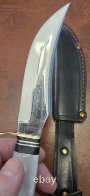 Vintage Olsen Knife Co. Germany 2700 Bp 5 Fixed Blade Knife Nice Rare