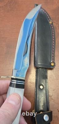 Vintage Olsen Knife Co. Germany 2700 Bp 5 Fixed Blade Knife Nice Rare