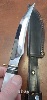 Vintage Olsen Knife Co. Germany 2700 Bp 5 Fixed Blade Knife Nice Rare