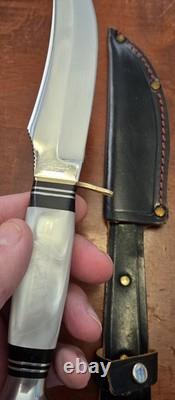 Vintage Olsen Knife Co. Germany 2700 Bp 5 Fixed Blade Knife Nice Rare