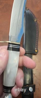 Vintage Olsen Knife Co. Germany 2700 Bp 5 Fixed Blade Knife Nice Rare